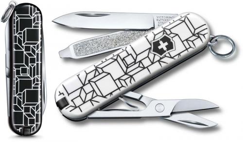 Victorinox Classic SD - Limited Edition Cubic Illusion - 7 Function Multi Tool - 0.6223.L2105