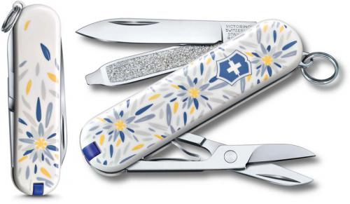 Victorinox Classic SD - Limited Edition Alpine Edelweiss - 7 Function Multi Tool - 0.6223.L2109
