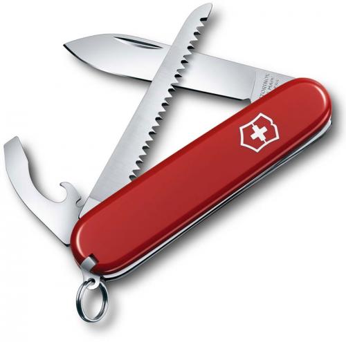 Victorinox Walker 0.2313US2 Swiss Army Knife 9 Function Red Pocket Knife Made in Switzerland