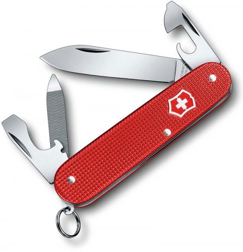 Victorinox 0.2601.L18 Cadet Knife Limited Edition Berry Red Alox 9 Function Multi Tool