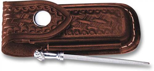 Victorinox Belt Pouch, Medium Brown with Mini Steel, VN-33204