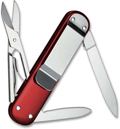 Victorinox Money Clip, Red Alox, VN-53739