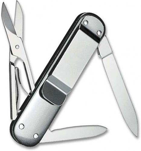 Victorinox Money Clip, Silver Alox, VN-53740