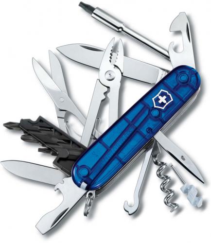 Victorinox CyberTool 34, Translucent Sapphire, VN-53942