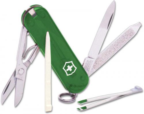 Victorinox Classic SD, Translucent Emerald, VN-54214