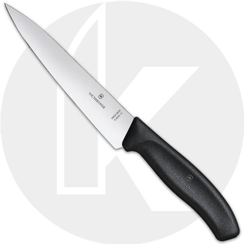 Victorinox Swiss Classic 6.8003.15-X2 6 Inch Chef's Knife - Black TPE