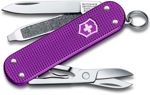 Victorinox Classic SD Knife, Limited Orchid Violet Alox, VN-6221L16