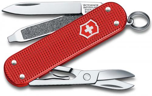 Victorinox 0.6221.L18 Classic SD Knife Limited Edition Berry Red Alox 5 Function Multi Tool