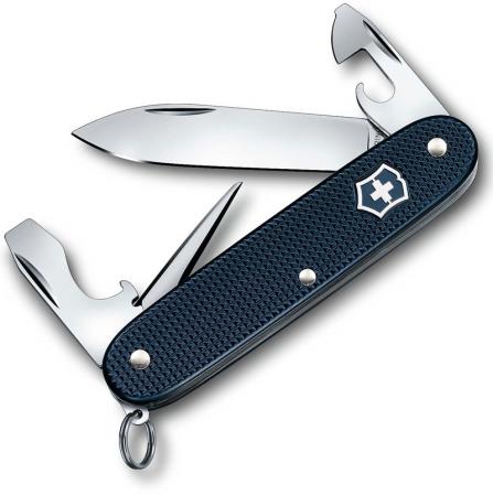 Victorinox Pioneer Knife, Limited Steel Blue Alox, VN-8201L15