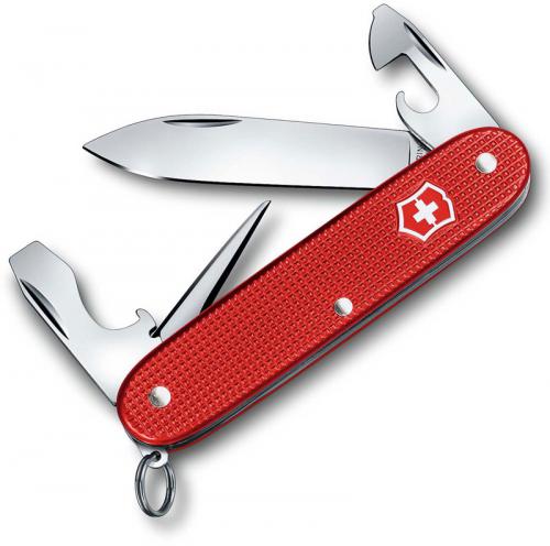 Victorinox 0.8201.L18 Pioneer Knife Limited Edition Berry Red Alox 8 Function Multi Tool