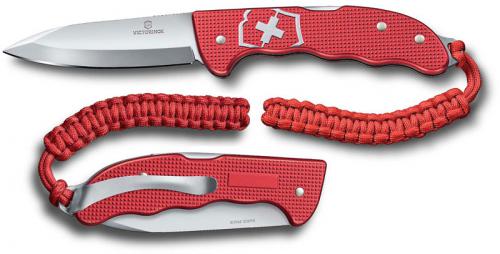 Victorinox Hunter Pro Alox 0.9415.20, Drop Point Blade, Red Alox Lockback Folder