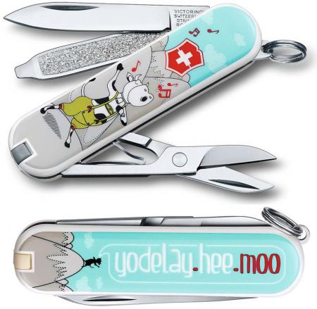 Victorinox Classic SD, Limited Yodelay Hee Moo, VN-L1504US2