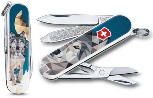 Victorinox 0.6223.L1704US2 Classic SD Limited Edition The Wolf is Coming Home 7 Function Multi Tool