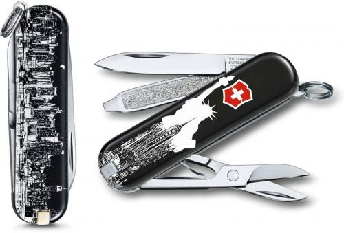 Victorinox 0.6223.L1803US2 Classic SD Limited Edition New York 7 Function Multi Tool