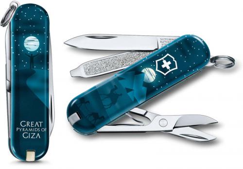 Victorinox 0.6223.L1805US2 Classic SD Limited Edition Great Pyramids 7 Function Multi Tool