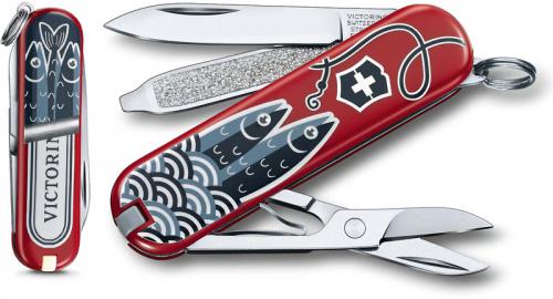 Victorinox 0.6223.L1901US2 Classic SD Limited Edition Sardine Can 7 Function Multi Tool