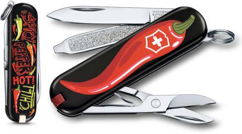 Victorinox 0.6223.L1904US2 Classic SD Limited Edition Chili Peppers 7 Function Multi Tool