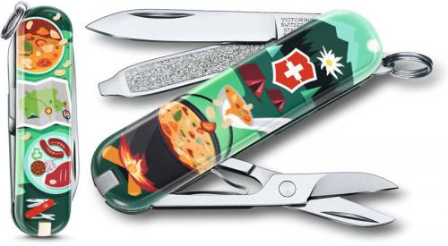 Victorinox 0.6223.L1907US2 Classic SD Limited Edition Swiss Mountain Dinner 7 Function Multi Tool