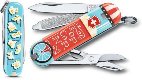 Victorinox 0.6223.L1910US2 Classic SD Limited Edition Let It Pop 7 Function Multi Tool