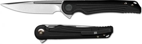 WE Knife 718H Array Simon Crafts EDC Drop Point Frame Lock Flipper Knife Black Ti