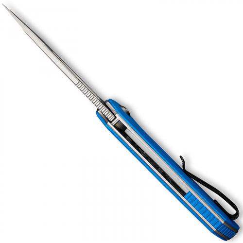CIVIVI Odium Knife C2010C - Stonewash D2 Drop Point - Blue G10 - Liner Lock Flipper Folder