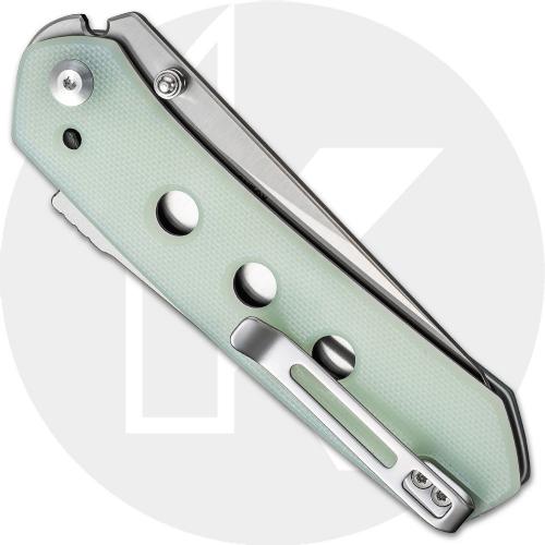 CIVIVI Vision FG C22036-2 Knife - Satin Nitro-V Reverse Tanto  - Jade G10