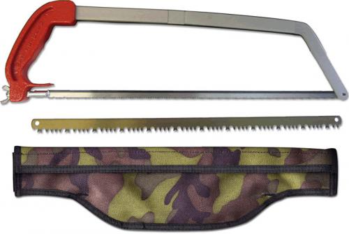 Wyoming Saw II WS-2-CP Take Down Saw with 18 Inch Blades and Camo Nylon Waist Pack USA Made