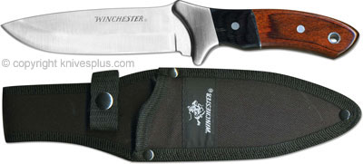 Winchester Drop Point Fixed Blade, Pakka Wood, WN-41790