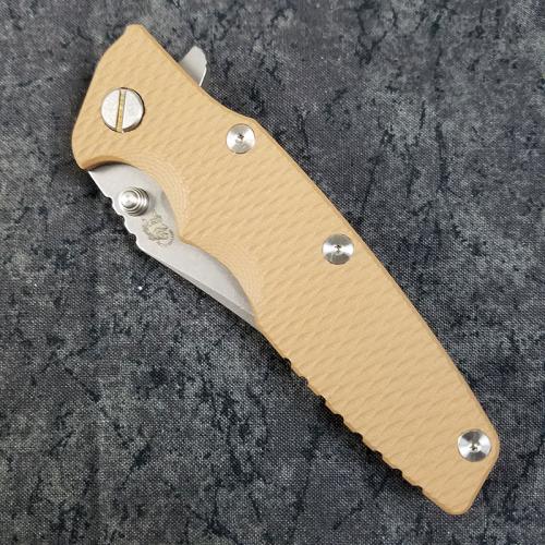 Rick Hinderer Eklipse Gen 2 Knife 3.5 Inch Bowie Blade Coyote G10 Battle Bronze