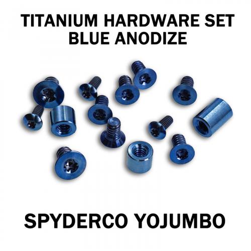 Titanium Replacement Screw Set for Spyderco YoJUMBO Knife