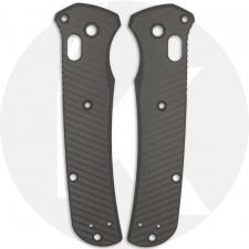 AWT Benchmade Bailout Scales - Archon Series - Sniper Grey Anodized