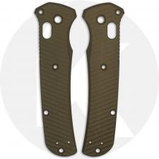 AWT Benchmade Bailout Scales - Archon Series - Flat Dark Earth Anodized