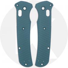 AWT Benchmade Bailout Custom Aluminum Scales - Archon Series - Blue Titanium - Cerakote - USA Made