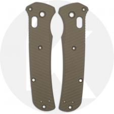 AWT Benchmade Bailout Custom Aluminum Scales - Archon Series - Magpul FDE - Cerakote - USA Made