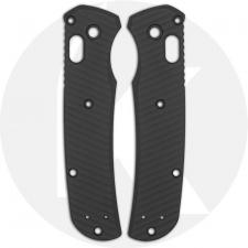 AWT Benchmade Bugout Custom Aluminum Scales - Archon Series - Armor Black - Cerakote - USA Made