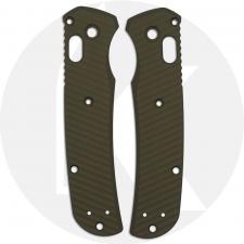 AWT Benchmade Bugout Custom Aluminum Scales - Archon Series - FDE Anodized - USA Made