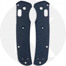 AWT Benchmade Bugout Scales - Archon Series - Exclusive Midnight Blue Type III Hard Coat