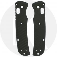 AWT Benchmade Bugout Custom Aluminum Scales - Archon Series - Black Anodized - USA Made