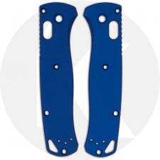 AWT Custom Aluminum Scales for Benchmade Bugout Knife - Cobalt Blue - USA Made