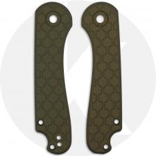 AWT CIVIVI Elementum Aluminum Scales - OD Green Anodized