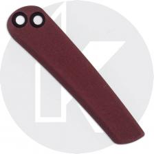 AWT Spyderco Universal Clip - Exclusive Oxblood Type III Hard Coat