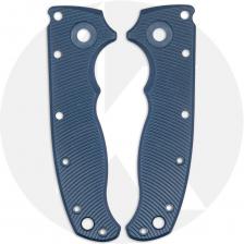 AWT Demko AD20.5 Custom Aluminum Scales - Agent Series - Large Pivot - Exclusive Midnight Blue Type III Hard Coat