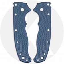 AWT Demko AD20.5 Custom Aluminum Scales - Agent Series - Small Pivot - Exclusive Midnight Blue Type III Hard Coat