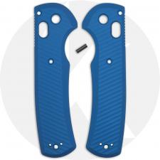 AWT Benchmade Redoubt Custom Aluminum Scales - Archon Series - Cobalt Blue Anodized - USA Made