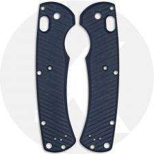 AWT Benchmade Taggedout Scales - Archon Series - Exclusive Midnight Blue Type III Hard Coat