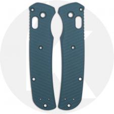 AWT Benchmade Bugout Custom Aluminum Scales - Archon Series - Blue Titanium - Cerakote - USA Made