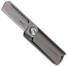Boker Plus Rocket Titan 01BO264 - Darriel Caston EDC Pocket Knife - Bead Blast Sheepfoot - Gray Titanium Scale - Liner Lock