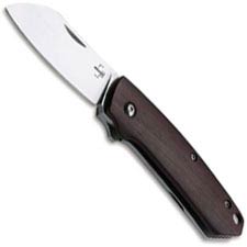 Boker Cox Pro Cocobolo 01BO315 - Jens Anso - Hairline D2 Sheepfoot - Cocobolo and SS - Frame Lock Folder