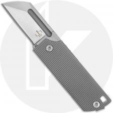 Boker Plus BabyX 01BO366 Knife - D2 Sheepsfoot - Stainless Steel - Flipper Folder