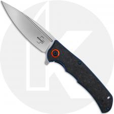 Boker Plus Nubilum 01BO492 Knife - D2 Drop Point - Carbon Fiber - Flipper Folder